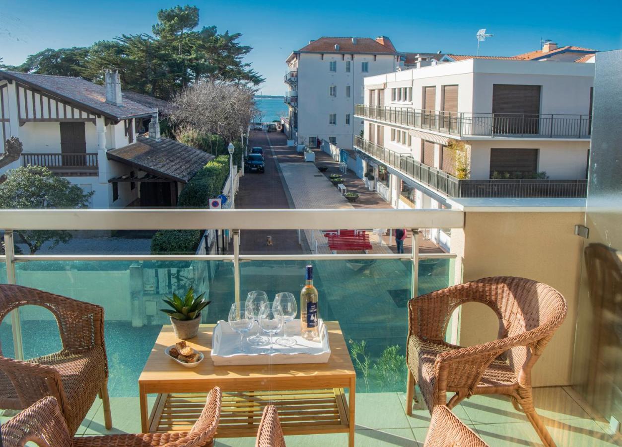 Pause Moulleau - Terrasse Et Parking Coeur Moulleau Apartment อาร์กาชง ภายนอก รูปภาพ