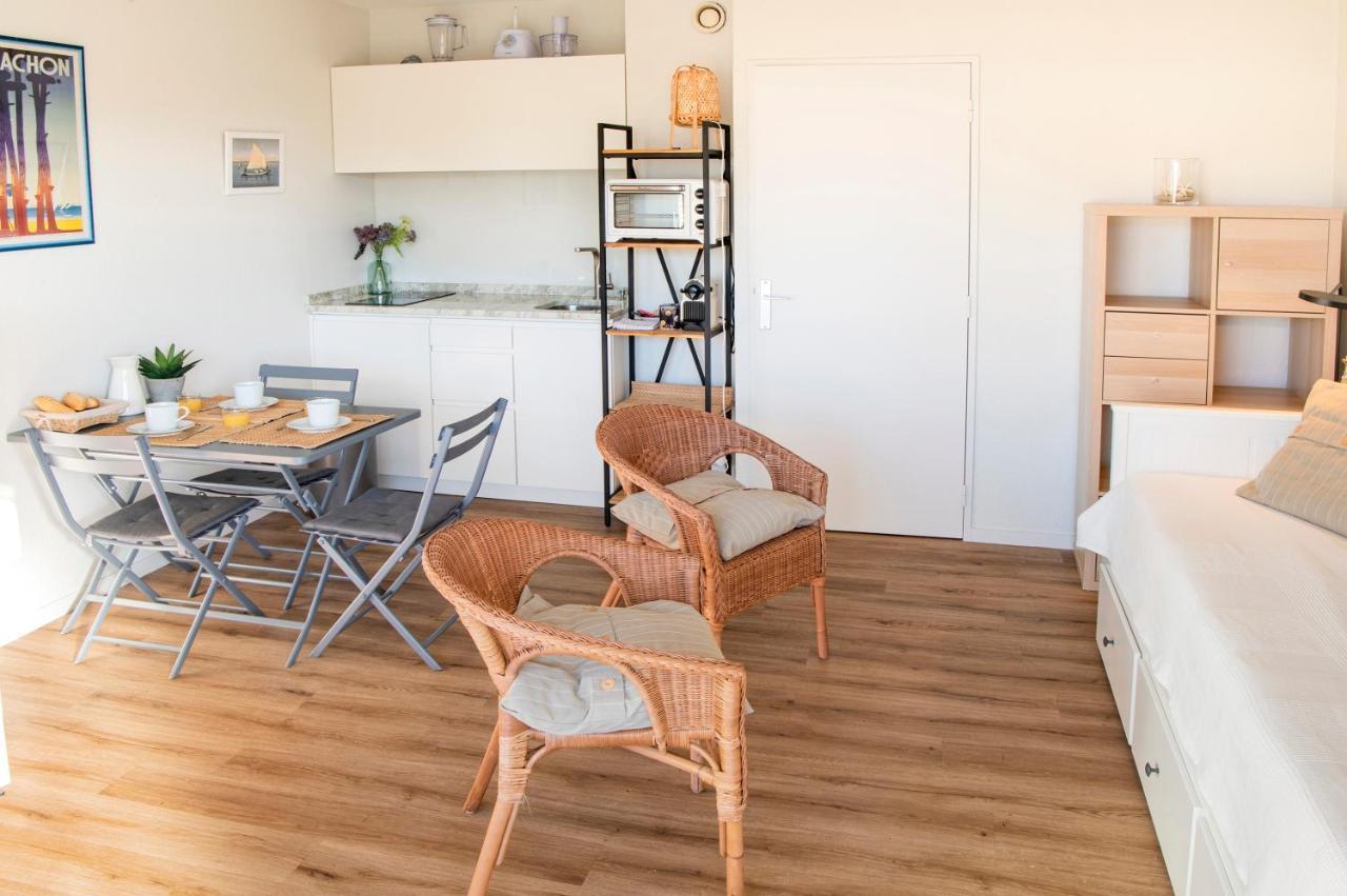 Pause Moulleau - Terrasse Et Parking Coeur Moulleau Apartment อาร์กาชง ภายนอก รูปภาพ