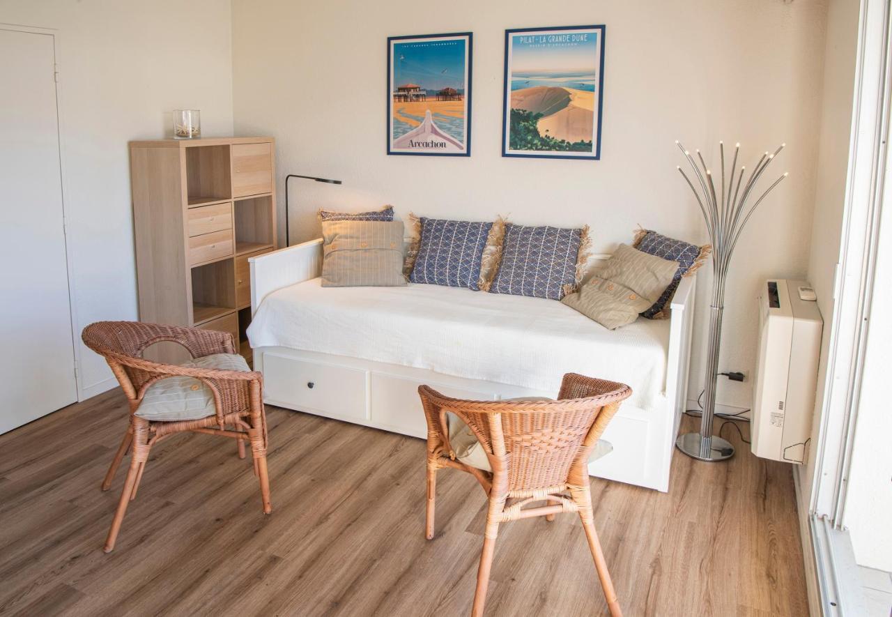 Pause Moulleau - Terrasse Et Parking Coeur Moulleau Apartment อาร์กาชง ภายนอก รูปภาพ